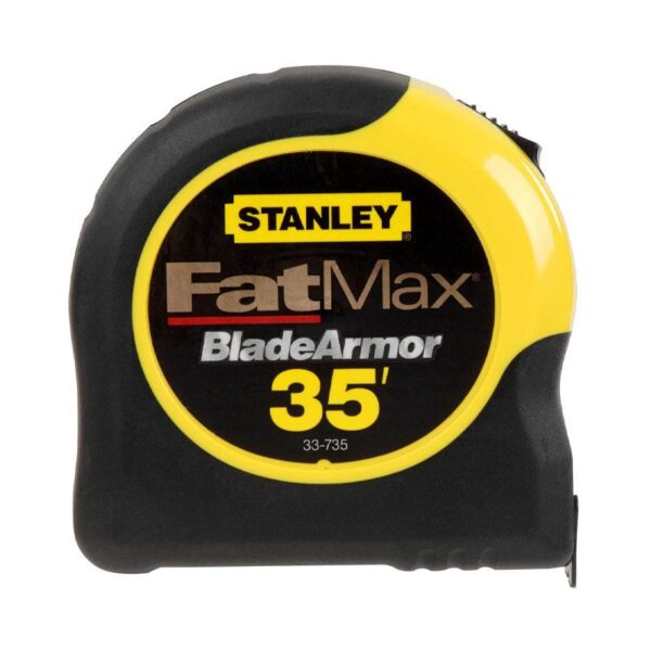 Stanley 33-735 Fatmax Tape Rule with Bladearmorâ„¢ Coating 1-1/4" x 35', 2.2" x 7.1" x 4.6"